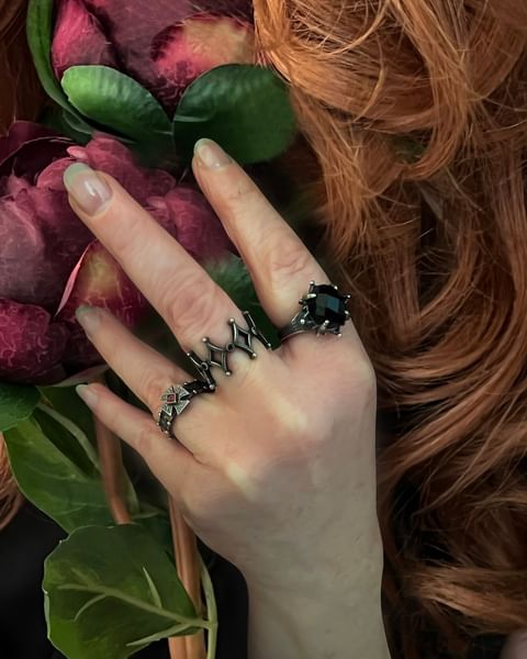 gothic ring jewelry