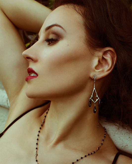Cathedral to Lobe: Gothic Architectural Influences in Silver Earring Design!