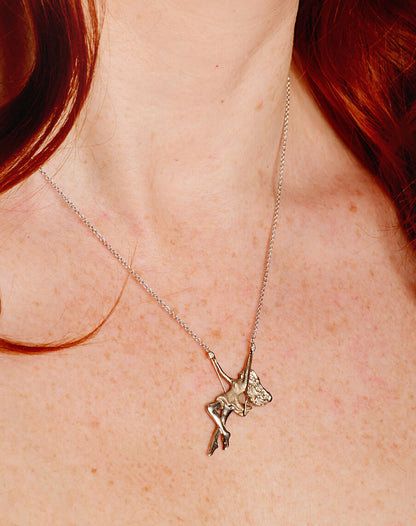 Playtime Golden Girl Pendant Necklace