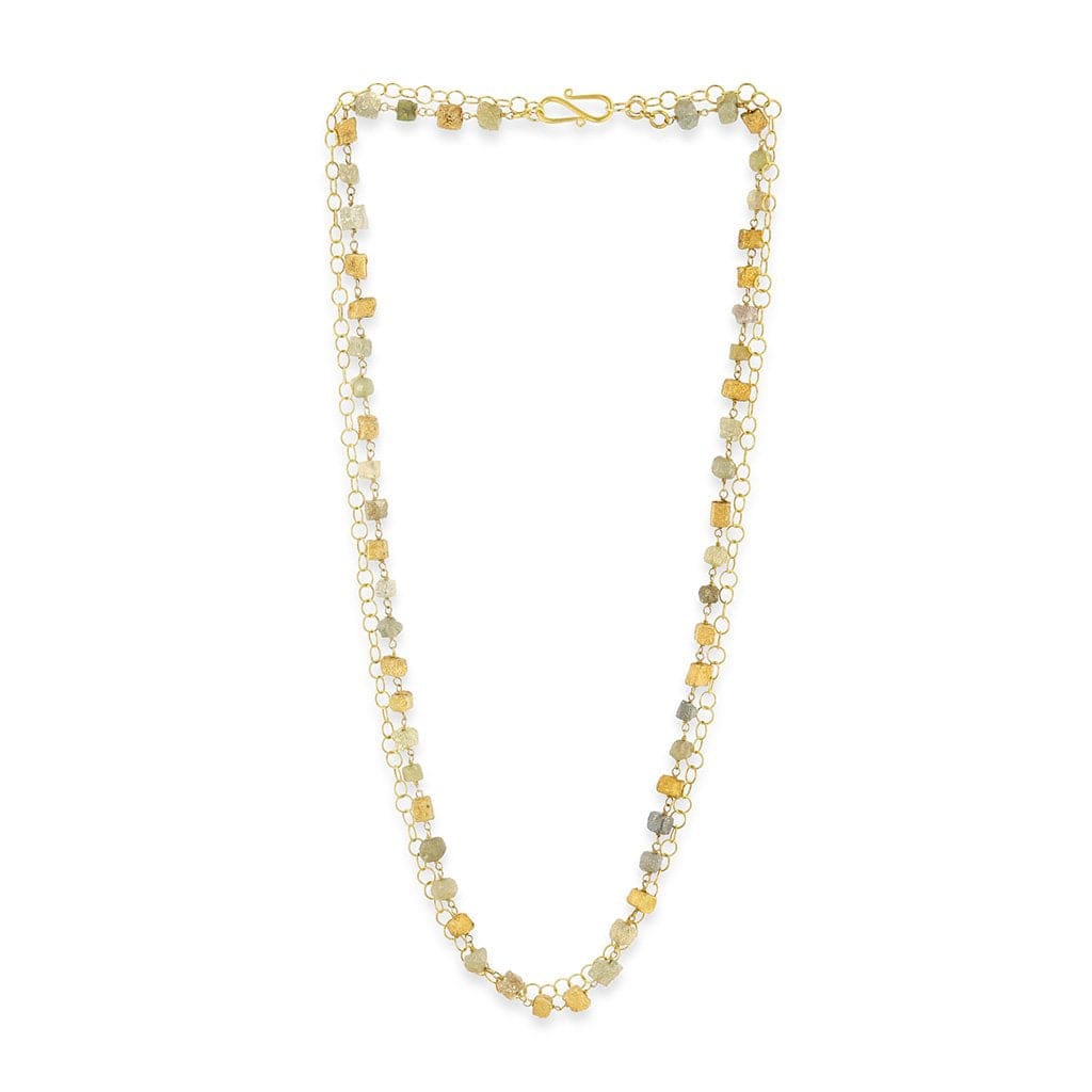 Ceres Treasures V Squares & Circles Necklace - Necklace