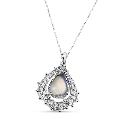 Chantilly Lace Pendant Necklace - Pendant/Necklace