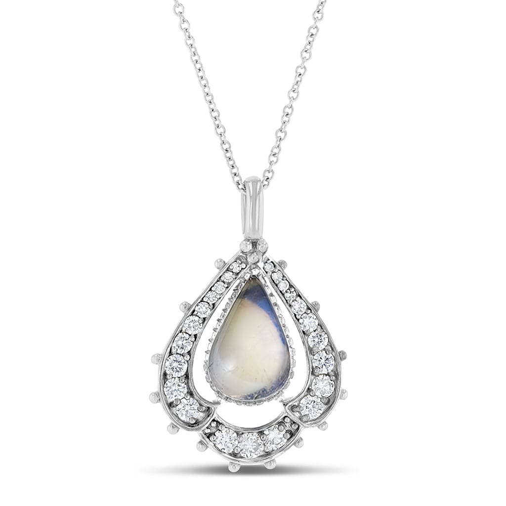 Chantilly Lace Pendant Necklace - Pendant/Necklace
