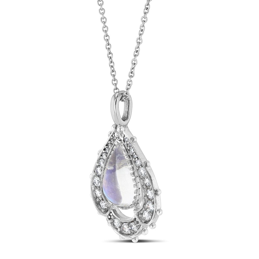 Chantilly Lace Pendant Necklace - Pendant/Necklace