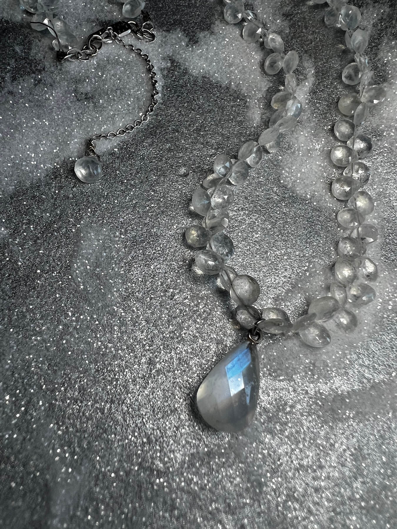 Frozen Tears Of Winter Necklace