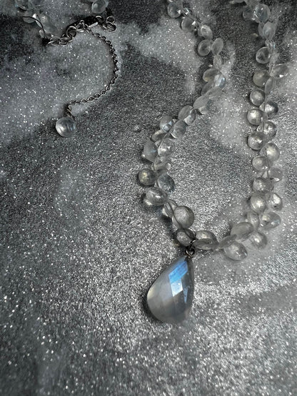 Frozen Tears Of Winter Necklace
