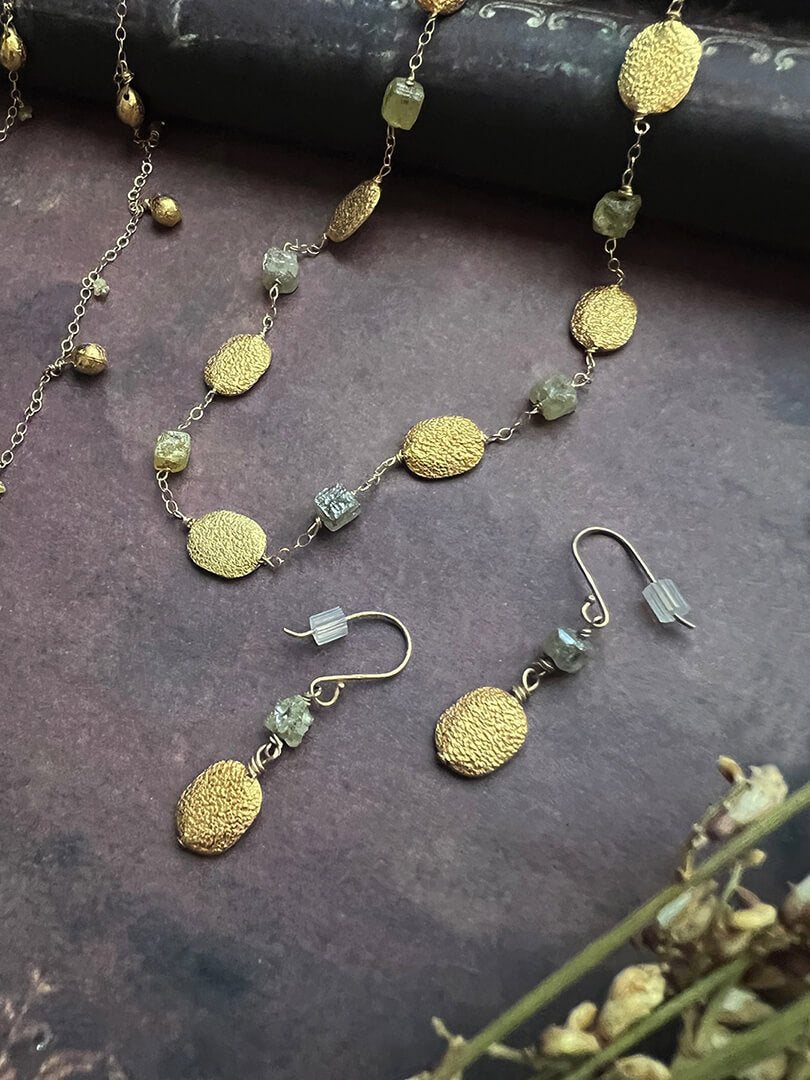 Ceres Treasures Oval Coin Drops