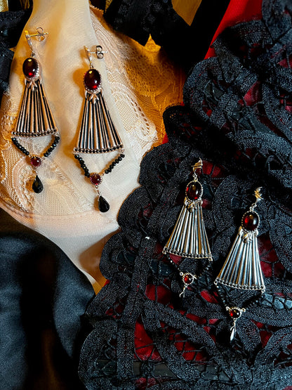 Ooh La La White Earrings