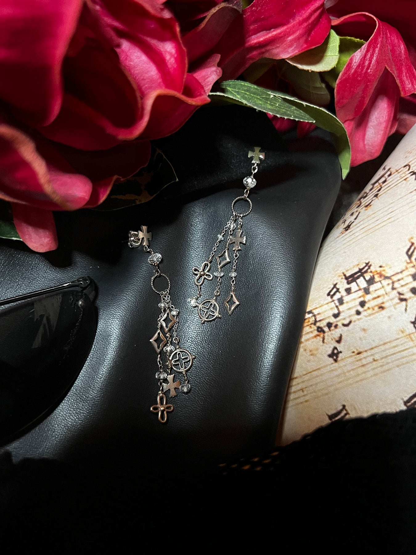 Cathedral Crosses Earrings