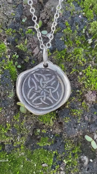Celtic Coin Pendant