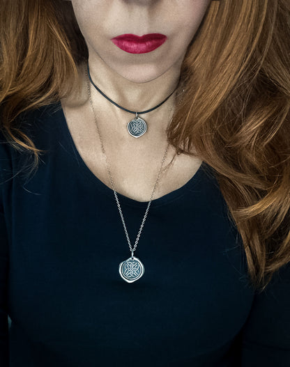 Celtic Coin Pendant